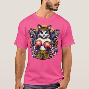 Meow Thai Muay Thai Cat Thai Boksen Muay Thai T-shirt