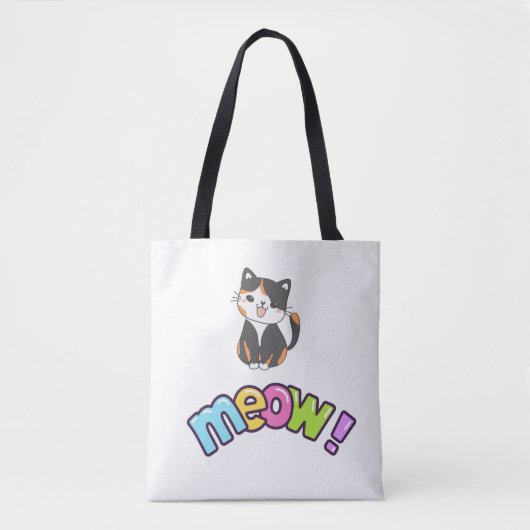 MEOW TOTE BAG (Voorkant)