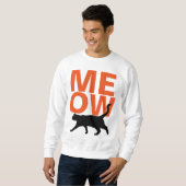 MEOW trendy kat sweatshirts Trui (Voorkant volledig)