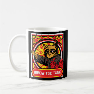 Meow Tse Tung Chinese Mao Zedong Chairman Kitten M Koffiemok