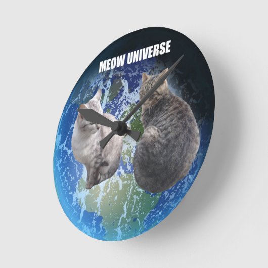 MEOW UNIVERSE RONDE KLOK (Hoek)
