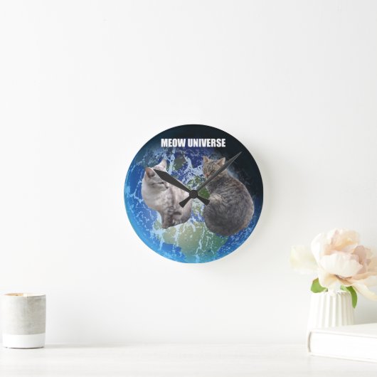 MEOW UNIVERSE RONDE KLOK (Huis)