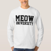 MEOW UNIVERSITEIT T-shirts (Voorkant)