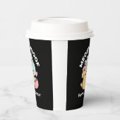 Meow & Woof Perfect Together - Schattigee kat en h Papieren Bekers (Links)