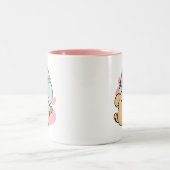 Meow & Woof Perfect Together - Schattigee kat en h Tweekleurige Koffiemok (Center)