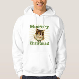 Meow-y kerst, Cute Holiday Cat Animal Hoodie