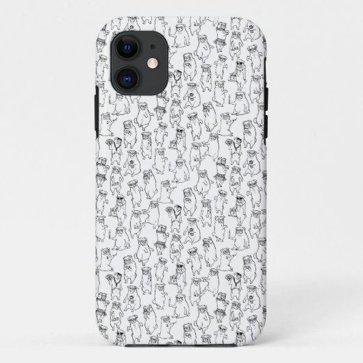 MeowBitch Pugs gedraagt zich met een 5/5-seconden  Case-Mate iPhone Case (Achterkant)
