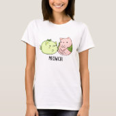 Meowchi Funny Mochi Pun T-shirt (Voorkant)