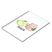 Meowchi Grappige Mochi Grappen  Notitieboek (Linkerzijde)