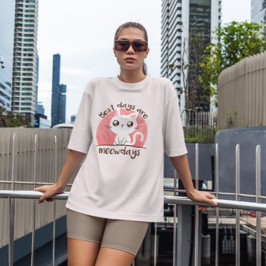 Meowdays Cat T-shirt