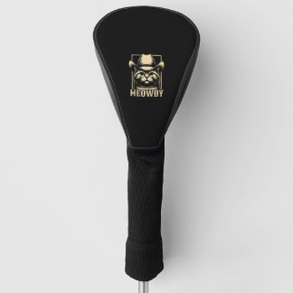Meowdy Cat Cowboy Cowgirl Meow Howdy Halloween Cos Golfheadcover