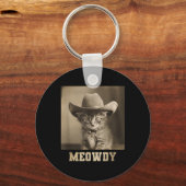 Meowdy Cat Sleutelhanger (Voorkant)