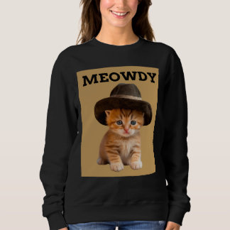 MEOWDY COWBOY KAT KITTEN T-SHIRT