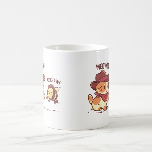 Meowdy en Beehaw Koffiemok (Center)