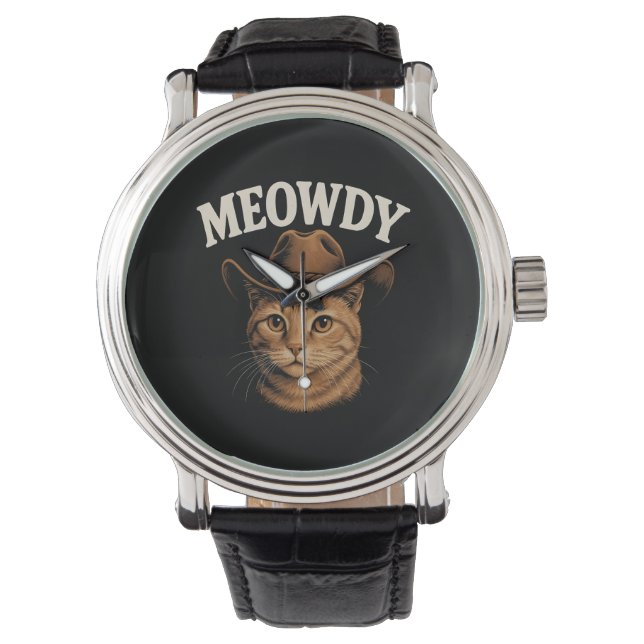 MEOWDY HORLOGE (Voorkant)