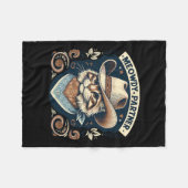Meowdy Partner Cat Cowboy Pet Howdy Funny Country Fleece Deken (Voorkant (Horizontaal))