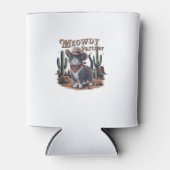 Meowdy Partner Cowboy Cat Blikjeskoeler (Voorkant)