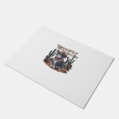 Meowdy Partner Cowboy Cat Deurmat (Schuin)