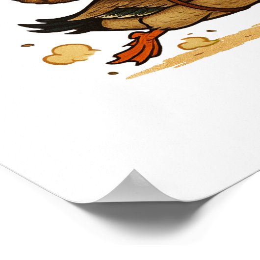 Meowdy Partner Poster Funny Cowboy Cat Light Print (Hoek)