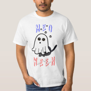 Meoween Ghost Kitten 31 Kat USA Oktober Halloween T-shirt
