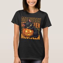 MEOWEEN - Kattenliefhebbers Halloween T-shirt
