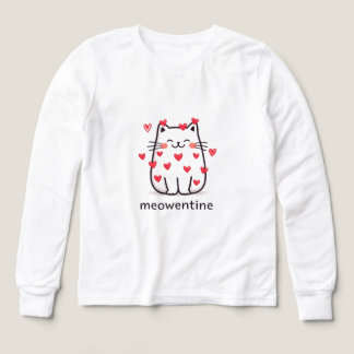 Meowentine Cat Design – Cute Valentine’s Day Love 