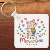 Meowentine's Sleutelhangers Design voor kattenlief (Voorkant)