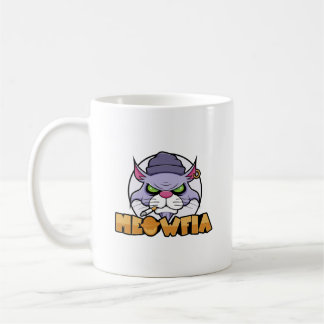 Meowfia Funny Gangster Burmese Cat Mug Koffiemok