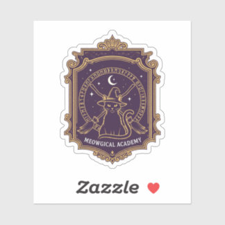 Meowgical Academy - Heksenkattenschool Sticker