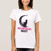 Meowgical cat , meogic t-shirt for cat lover women (Voorkant)