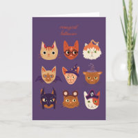Meowgical Halloween Cats Paarse