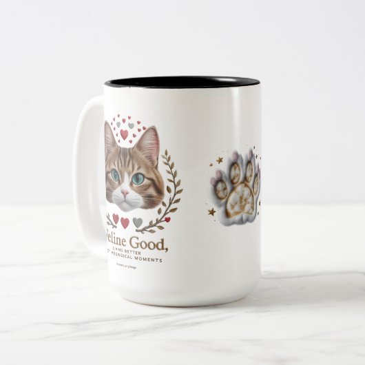 Meowgical Majesty - Feline Good Cat Mok (15 oz) (Voorkant links)