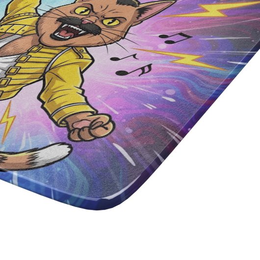 Meowhemian Rhapsody Snijplank (Hoek)