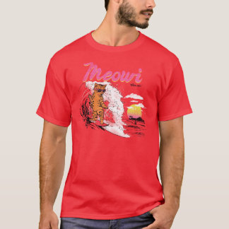 Meowi caesium friend vintage boy t-shirt