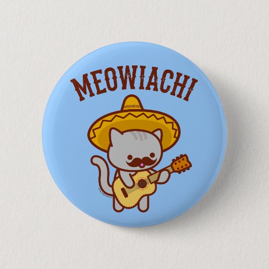 MEOWIACHI Cat Button (Voorkant)