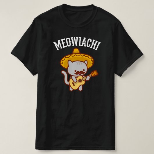 MEOWIACHI Cat T-Shirt (Design voorkant)