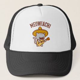 Meowiachi Cat Trucker Hat Trucker Pet