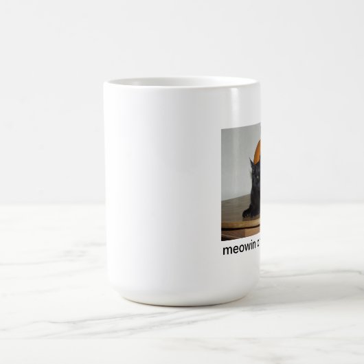 Meowin op Samhain Koffiemok (Center)