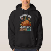 Meowing Into 100th Days Of 3RD Grade Funny Nerd Ca Hoodie (Voorkant)