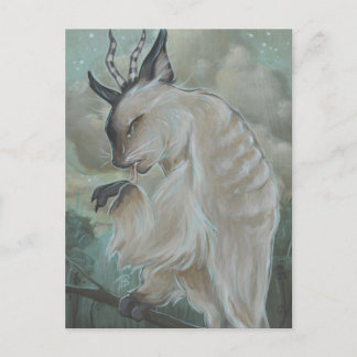Meowl 2 cat owl postcard briefkaart