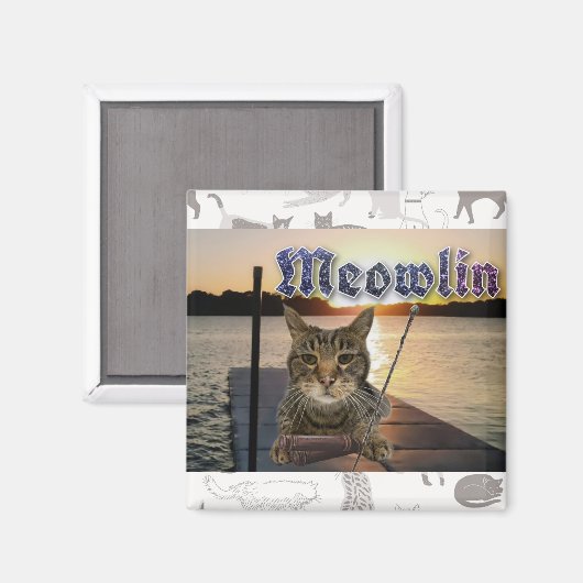 Meowlin Magneet (Voorkant / Achterkant)