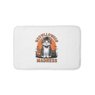 Meowlloween Madness Badmat
