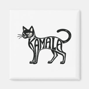 Meowmala Kamala Kinderloze Cat Lady Harris Magneet