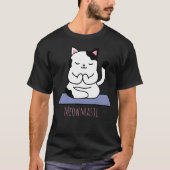 Meowmaste Animal Yoga T-shirt (Voorkant)