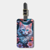 MeowMee one Bagagelabel (Voorkant verticaal)