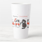Meowmy Kerstmis! Latte Mok (Voorkant)