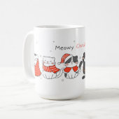 Meowmy Kerstmis! Mok (Voorkant links)