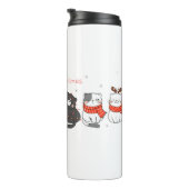 Meowmy Kerstmis! Thermische getumbler Thermosbeker (Geroteerd rechts)