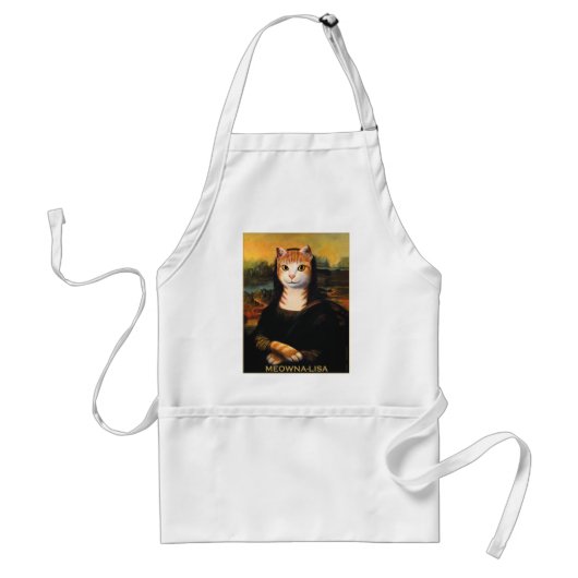 Meowna Lisa Apron Standaard Schort (Voorkant)