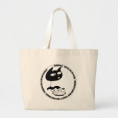 Meowpack Market Bag Grote Tote Bag (Voorkant)